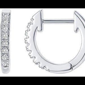 Small hoop earrings